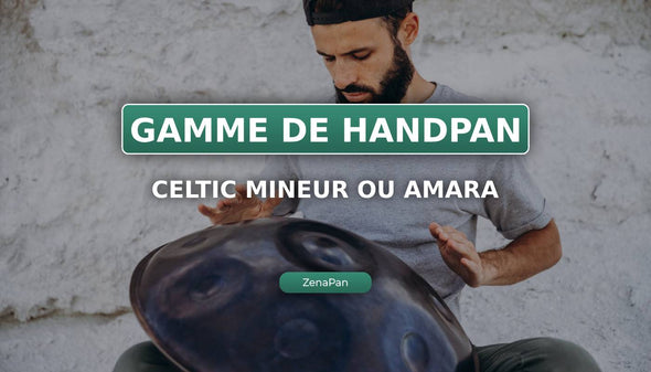 Gama Celtic minor lub Amara w Handpan